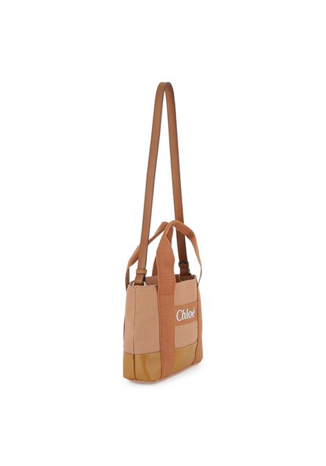 Borsa tote in tela con logo CHLOE' KIDS | C20684239
